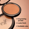Picture of e.l.f. Primer-Infused Bronzer, Long-Lasting, Lightweight & Buildable Powder Bronzer, Delivers A Matte Finish, Vegan & Cruelty-Free, Tan O' Clock
