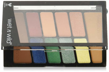 Picture of wet n wild Color Icon 10-Pan Eyeshadow Makeup Palette, Long Lasting, Shimmer, Metallic, Glittery, Matte, Rich Smooth Pigment, Cruelty Free - Stop Playing Safe