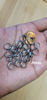 Picture of Bead It Wear It Love It 10 Stainless Steel Hair Beads for Loc Braids Twist and Natural Hair, Loc Beads, Dreadlock Hair Accessories, Loc Jewelry (8mm, Silver)