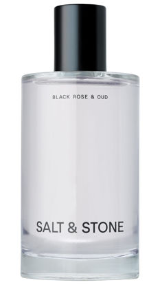 Picture of Salt & Stone Body Mist, Black Rose & Oud Scent, Skincare Infused Perfume Hair & Body Spray for Women and Men, Hydrating Fragrance with Glycerin and Red Algae, Vegan, Cruelty Free, 3.4 fl oz