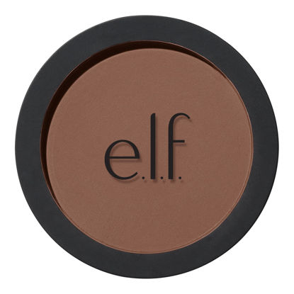Picture of e.l.f. Primer-Infused Bronzer, Long-Lasting, Lightweight & Buildable Powder Bronzer, Delivers A Matte Finish, Vegan & Cruelty-Free, Desert Sun