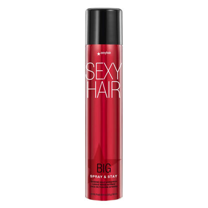 Picture of SexyHair Big Spray & Stay Intense Hold Hairspray, 9 Oz | Extreme Hold and Shine | Up to 72 Hour Humidity Resistance | All Hair Types