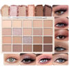 Picture of CAKAILA 20Colors Rose Gold Dark Brown Nude Basics Matte Eyeshadow Palette,Eye Shadow Travel Makeup Palette all in one Long Lasting Waterproof Ultra-Blendable,Great for Travel Gift Kit