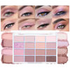 Picture of CAKAILA 16Colors Light Purple Pink Brown Nude Basics Matte Eyeshadow Palette,Eye Shadow Travel Makeup Palette all in one Long Lasting Waterproof Ultra-Blendable,Great for Travel Gift Kit