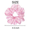 Picture of 12 Pcs Satin Silk Hair Scrunchies Soft Hair Ties Fashion Hair Bands Hair Bow Ropes Hair Elastic Bracelet Ponytail Holders Hair Accessories for Women Girls (Assorted Light color Pair)
