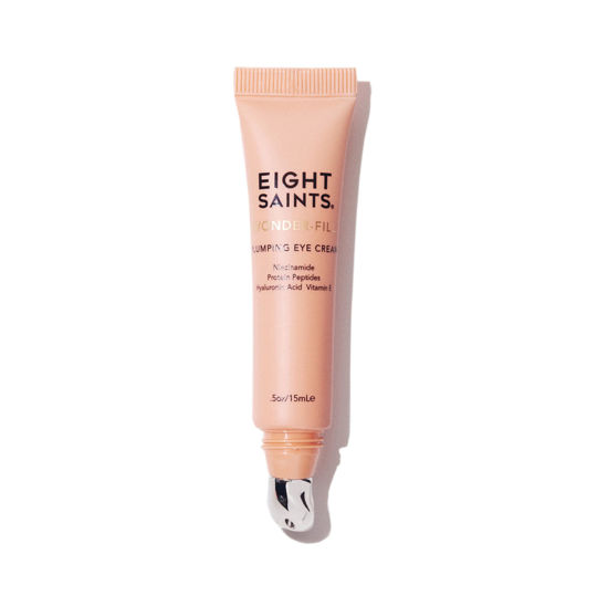 Picture of Eight Saints Wonder-fill Plumping Eye Cream, Natural and Organic Anti Aging Under Eye Cream to Plump Skin, Reduce Wrinkles, Fine Lines, and Under Eye Bags, Dark Circles Under Eye Treatment, 0.5 Ounces
