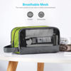 Picture of Travel Toiletry Bag Nylon, Gonex Dopp Kit Shaving Bag Toiletry Organizer Green