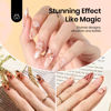 Picture of Beetles Nail Blooming Gel: 2 Pcs 15ml Clear Uv Led Blooming Gel Nail Polish for Spreading Effect Blossom Marble Natural Stone Watercolor Floral Print Soak off Nail Gel Diy Nail Art Design Manicure