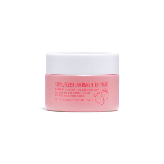 Picture of W7 Super Sweet Dreams Strawberry Lip Mask - Vitamin E, Aloe Vera and Grape Seed Oil - For Hydrated, Full Looking & Irresistible Lips - 0.67 Fl Oz