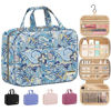 Picture of HOTOR Travel Toiletry Bag - Toiletry Bag w/Hanging Hook - Spacious Toiletry Bag for Women & Men, Makeup Bag/Big Comparment, Waterproof for Travel Accessories, Travel Essentials, Medium, CD