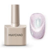 Picture of MAYCHAO 15ML Cat Eye Gel Nail Polish 1Pc Aurora Mermaid 01 Gel Polish with Magnet Soak off Holographic Magnetic Nail Polish for Nail Art Manicure Salon DIY at Home, 0.5 OZ