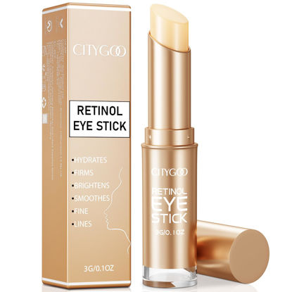Picture of Retinol Eye Stick With Collagen, Hyaluronic Acid For Dark Circle, Wrinkles in 3-4 Weeks, Under Eye Cream Anti Aging, For Puffiness and Bags Reduces Fine Lines
