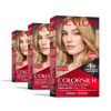Picture of Permanent Hair Color by Revlon, Permanent Blonde Hair Dye, Colorsilk with 100% Gray Coverage, Ammonia-Free, Keratin and Amino Acids, Blonde Shades, 71 Golden Blonde (Pack of 3)