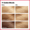 Picture of Permanent Hair Color by Revlon, Permanent Blonde Hair Dye, Colorsilk with 100% Gray Coverage, Ammonia-Free, Keratin and Amino Acids, Blonde Shades, 71 Golden Blonde (Pack of 3)
