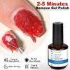 Picture of LOUINSTIC Gel Nail Polish Remover-2pcs Gel Polish Remover Kit with 100/180 & 600/3000 Grit Nail Files,2-5 Minutes Quick & Easy Gel Nail Polish Removal at Home, No Irritation,No Need to Soak or Wrap