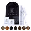 Picture of Simpler Hair Color for Men Kit for Full Gray Coverage - Blond Hair & Beard Dye for Men - Effortless Light Blond Hair Dye - Hypoallergenic Formula with No PPD