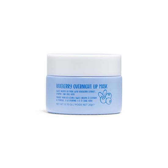 Picture of W7 Super Sweet Dreams Blueberry Lip Mask - Vitamin E, Aloe Vera and Grape Seed Oil - For Hydrated, Full Looking & Irresistible Lips - 0.67 Fl Oz