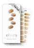 Picture of ohora Semi Cured Gel Nail Strips (N Caramel Glaze) - Works with Any Nail Lamps, Salon-Quality, Long Lasting, Easy to Apply & Remove - Valentine's Day Gel Nail Wraps, Stickers, Romantic Gift Ideas