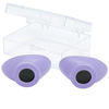 Picture of Super Sunnies Slim Flex UV Eye Protection, FDA Compliant Individual Tanning Goggles Eyeshields (Lavender)…