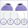 Picture of Super Sunnies Slim Flex UV Eye Protection, FDA Compliant Individual Tanning Goggles Eyeshields (Lavender)…