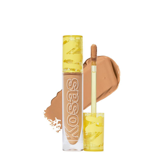 Picture of Kosas Revealer Concealer - Medium Coverage Makeup with Hyaluronic Acid, Conceals Dark Circles Under Eyes, Dark Spots and Blemishes + Brightens, Hydrates, Long-Lasting & Vegan, (Tone 7.3 N)