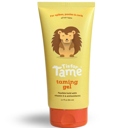 Picture of T is for Tame - Kids Hair Styling Gel, All-Natural Alcohol-Free Hair Gel for Kids & Toddlers (2.7 Fl Oz Pack of 1)