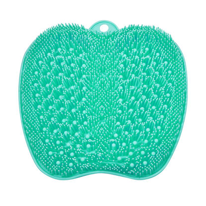 Picture of BESKAR XL Large Foot Scrubber Mat for Use in Shower - Shower Foot Cleaner to Eliminate Calluses Dead Skin, Foot Massager Mat for Men & Women to Soothe Achy Feet, Non Slip Suction Cups