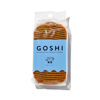 Picture of GOSHI Exfoliating Shower Sponge - Rip-Resistant, Rapid-Drying Exfoliating Bath Sponge for All Skin Types - Marigold Yellow - Made in Japan