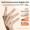 Picture of modelones 9 in One Nail Glue Gel Builder Gel for Nails Nail Gel Glue Set for Nail Thickening, Adhesive Bond Gel x Nail Glue for Nail Tips, Long Lasting Curing Needed