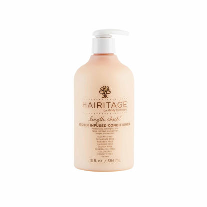 Picture of Hairitage Length Check! Hair Conditioner Treatment with Biotin & Jamaican Castor Oil, 13 Fl Oz