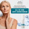 Picture of Sun Coast Sciences - Total Package Serum, All-In-One Vitamin C, Hyaluronic Acid, Peptides Serum For Face, Anti-Aging Facial Super Serum for Wrinkles, Age Spots - 1 fl oz (6)