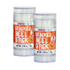 Picture of Onyx Professional Cracked Heel Repair Balm Stick (2 Pack) Dry Cracked Feet Treatment, Moisturizing Heel Balm Rolls On So No Mess Like Foot Cream or Foot Lotion, Rescues Cracked Feet, Orange Scent