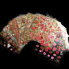 Picture of 30 Sheets Valentine's Day Nail Art Stickers Red Heart Nail Decals 3D Self-Adhesive Rose Lip Kiss Nail Supplies DIY Acrylic Nails Decoration Accessories for Women and Girls