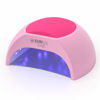 Picture of SUNUV 48W UV LED Nail Lamp with 4 Timer Settings, 33 LEDs Nail Dryer Compatible with All Gel Polish, Auto Sensor Removable Base SUN2C Pink