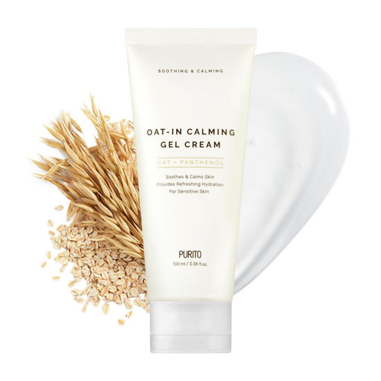 Picture of PURITO Oat-in Calming Gel Cream 100 ml / 3.38 fl. oz. vegan, facial cream, moisture cream for face, natural ingredients