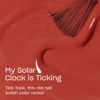 Picture of OPI Nail Lacquer My Solar Clock is Ticking | Opaque Dark Orange Crème Chip Resistant Nail Polish | Peru Collection
