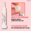 Picture of Nailene Perfect Bond Nail Glue - Durable, Easy to Apply False Nail Glue - Repairs Natural Nails - Quick-Drying Nail Adhesive Lasts Up to 7 Days - Pink Tint - 2 g/0.07 oz - 2 Pack