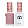 Picture of DND Gel Polish Set, Sheer Collection, UV/LED Gel Polish and Air Dry Nail Lacquer, Matching Chip-Free Polish Duo, 891 Rosy Pink, 0.5 Fl Oz