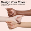 Picture of TOMICCA Nude Gel Nail Polish, 15ml Jelly Gel Polish, Translucent Nude Nail Polish Quick Dry, Soak Off UV Neutral Light Nude Gel Polish Colors Long Lasting Nail Art Manicure