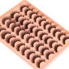 Picture of 20 Pairs False Eyelashes Natural Look Lashes Mink Fluffy Fake Eyelashes Wispy Strip False Lashes 4 Styles Mixed Thick Volume Faux Mink Eyelashes ALICROWN