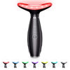 Picture of ELISHINE 7 Color Neck Face Massager - Facial Massager Tool for Skin Care at Home, Vibrating Face Massager with Thermals, Galvanic Machines Black