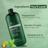 Picture of BOTANIC HEARTH Peppermint Oil Shampoo - Hair Blooming Formula with Keratin for Thinning Hair - Fights Hair Loss, Promotes Hair Growth - Sulfate Free for Men and Women - 16 fl oz