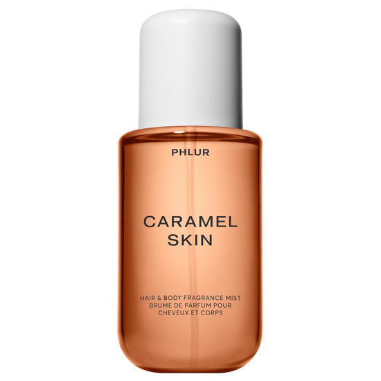 Picture of PHLUR Caramel Skin Body Mist - Hair & Body Mist for Women & Men Fragrance - Caramel Body Spray with Vanilla, Brown Sugar, Bergamot, Sandalwood & Musk (8 Fl Oz)