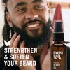 Picture of Every Man Jack Unscented Beard Oil for Men - Fragrance Free for Sensitive Skin - Naturally Moisturizes and Softens Beard w/Shea Butter & Argan Oil - 1 fl oz (2 pack)