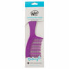 Picture of Wet Brush Detangling Comb, Purple - Wide Tooth Hair Detangler with WaveTooth Design that Gently and Glides Through Tangles - Brush Throough Conditioner and Hair Masks - Gentle On Scalp and Pain-Free