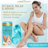 Picture of Premium Moisturizing Socks - Self Care Gifts for Women (Sizes 9-11) Gel Silicone Aloe Foot Spa Sock Infused with Vitamin E & JoJoba Oil