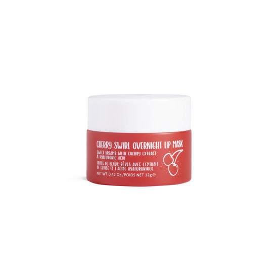 Picture of W7 Sweet Dreams Overnight Cherry Swirl Lip Mask - Cherry Extract & Hyaluronic Acid - For Hydrated, Full Looking & Irresistible Lips