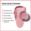 Picture of Oulac Pink Cream Eyeshadow also for Highlighter Large Capacity Highly Pigmented Eye Shadow Waterproof &Long Lasting with Moisturizing Formula, Shimmer Glitter Eye Makeup. 6g.(18)