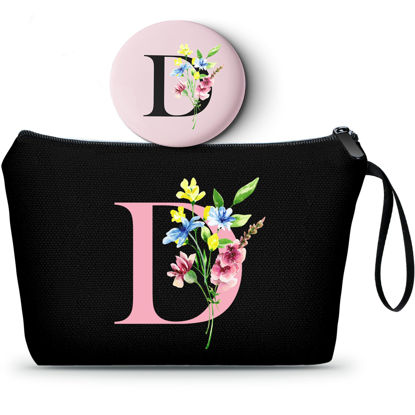 Picture of SEAMOON Women Gifts for Birthday,Unique Gifts for Women,Teenage Girl Gifts,Sister Gifts,Friends Gifts,Makeup Bag with Mirror,Birthday Gifts for Friends Female,Personalized Gifts,Christmas Gifts,D