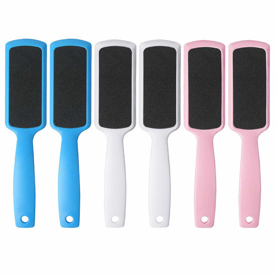 Picture of Fu Store Pedicure Foot Files Callus Remover with Double Sided Feet Rasp for Dead Skin Professional Scrubber for Feet (6 Pack)